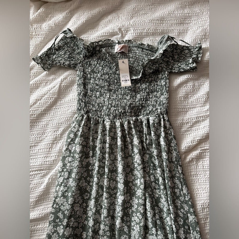 Floral Green women’s Dress